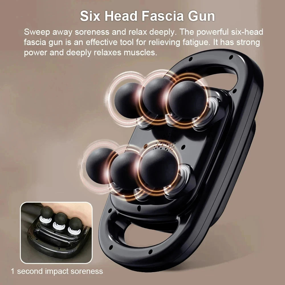 Revizen QuadWave 6-Head Massager